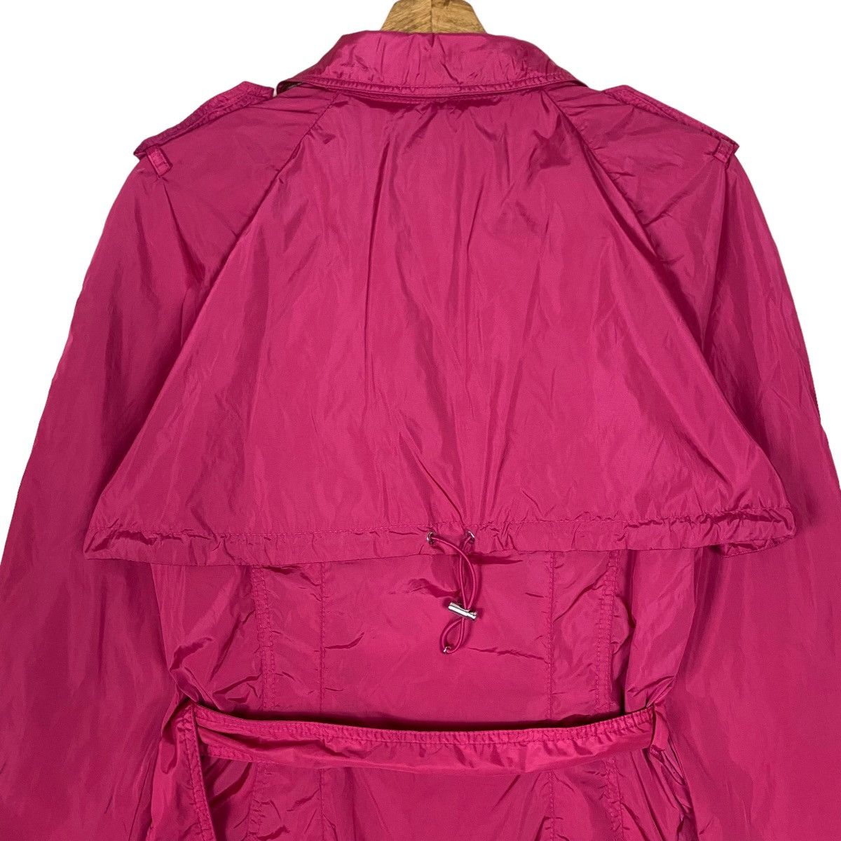 Moncler Vintage Moncler Double Breasted Belted Windbreaker Light Size S / US 4 / IT 40 - 15 Thumbnail