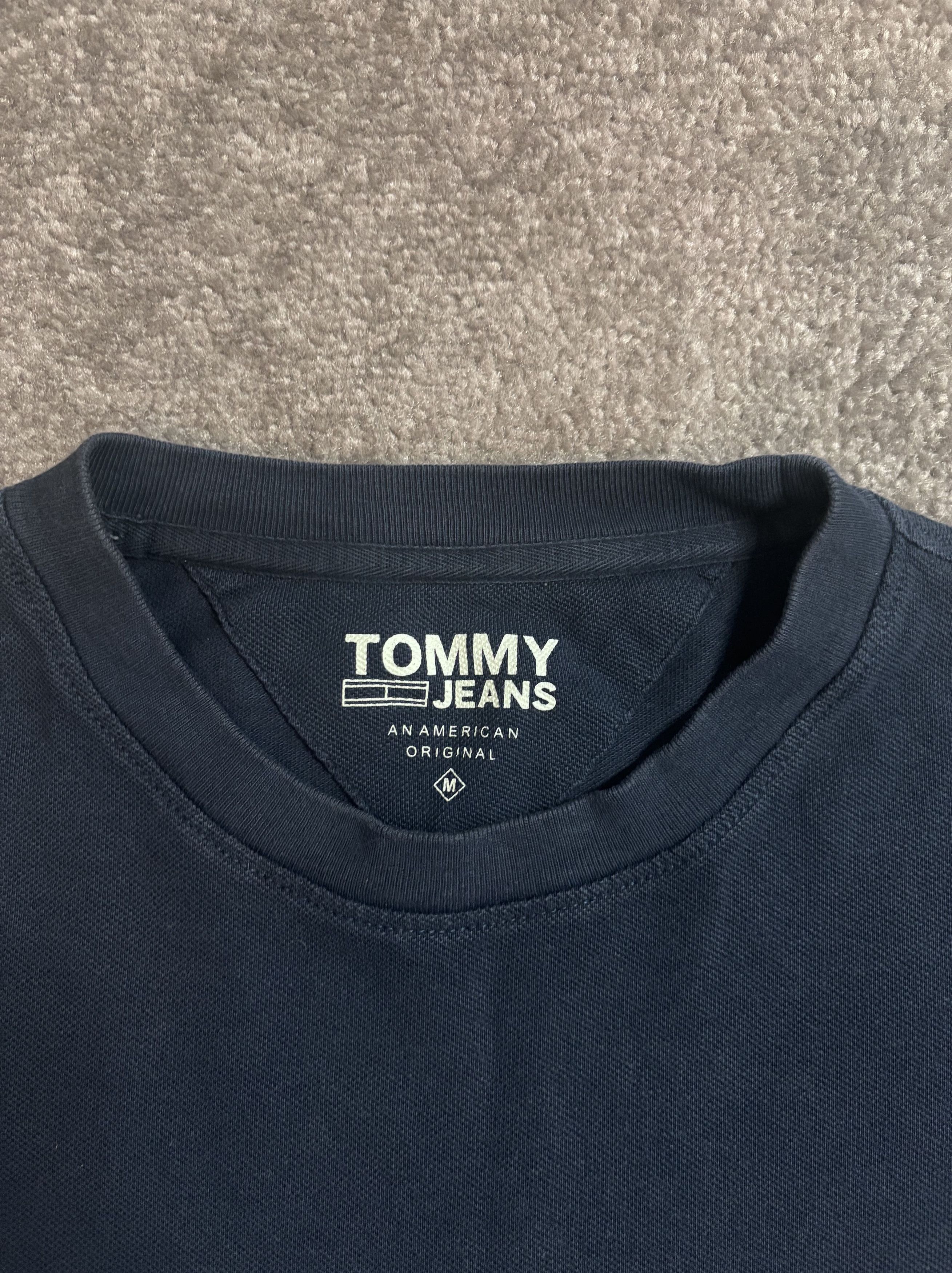 Tommy Jeans Tommy Jeans M T-shirt Navy Blue Embroidered Basic Size US M / EU 48-50 / 2 - 3 Thumbnail