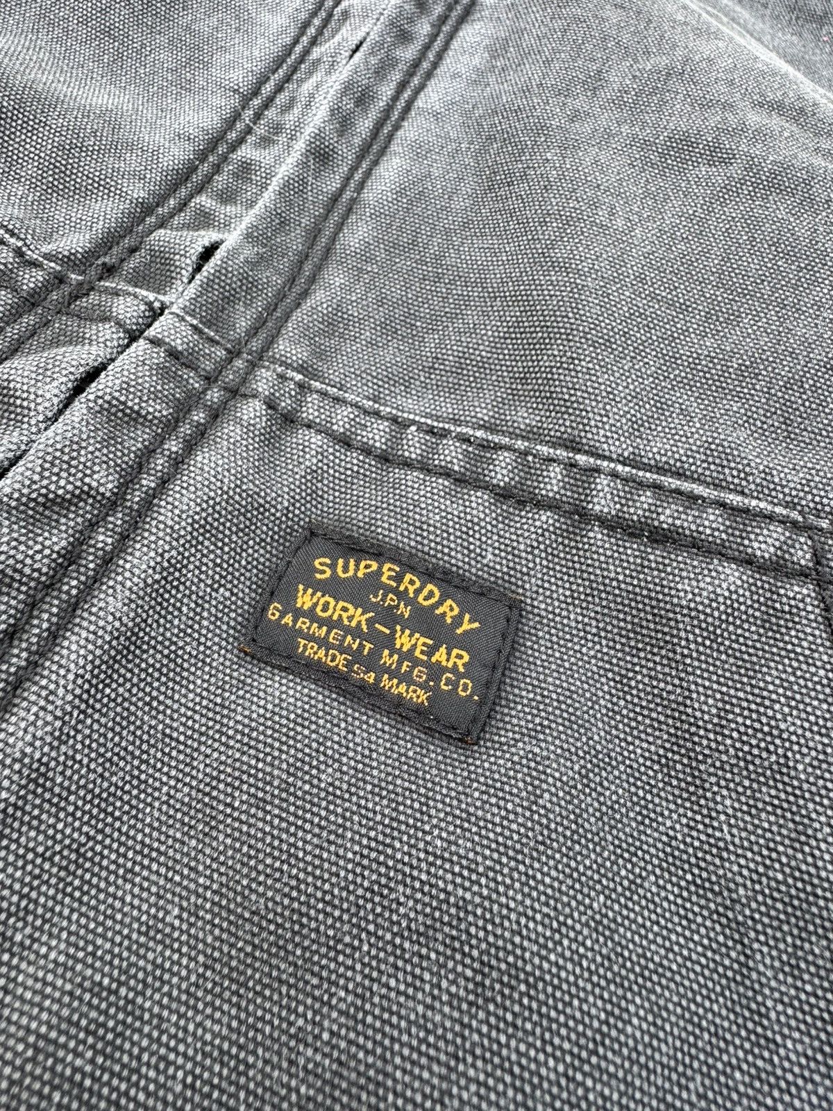 Superdry Superdry Vintage Workwear Hooded Bomber jacket Size US L / EU 52-54 / 3 - 6 Thumbnail