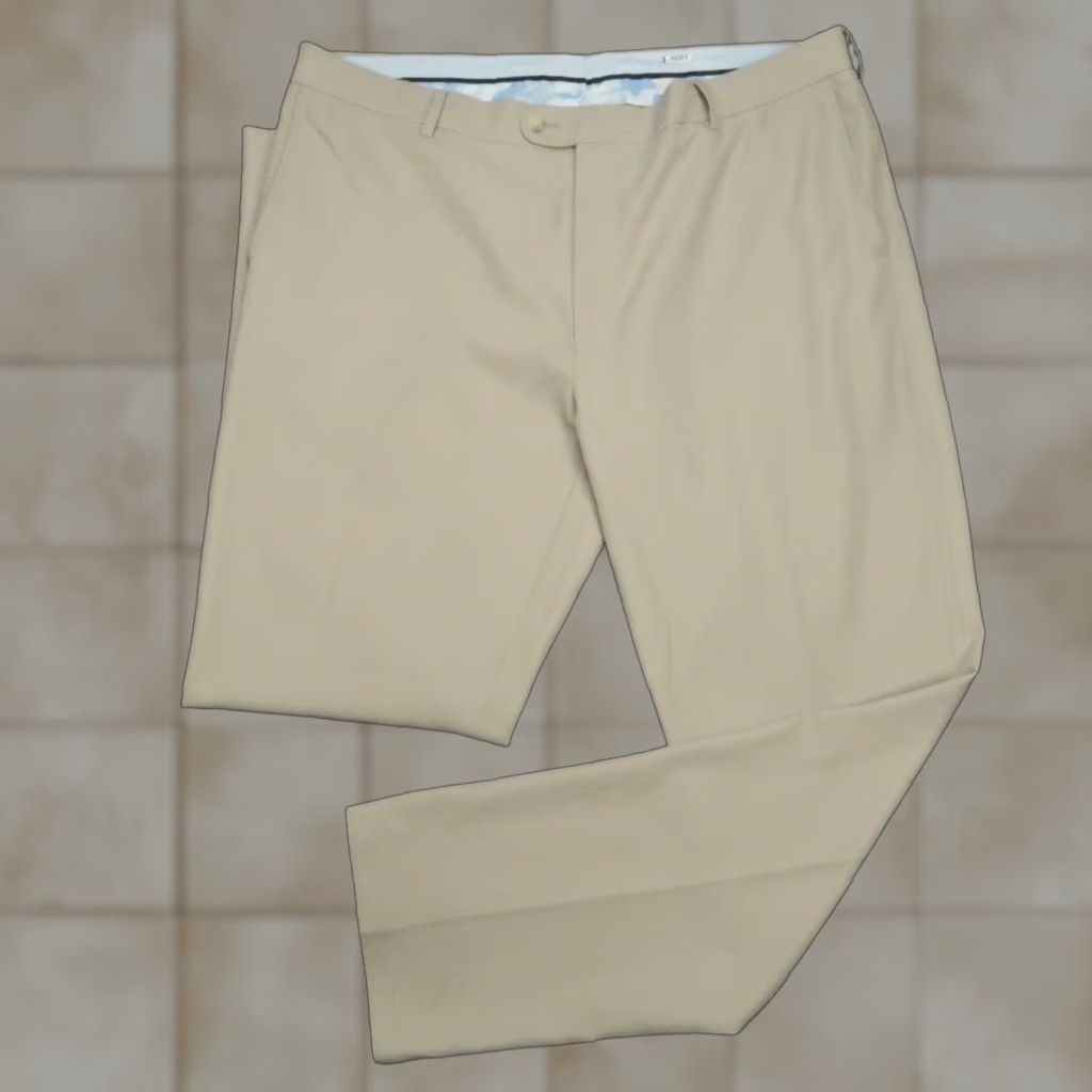 Peter Millar Peter Millar Pants Men 40x32 Beige Tan Durham Performance Chino Straight Size US 40 / EU 56 - 1 Thumbnail