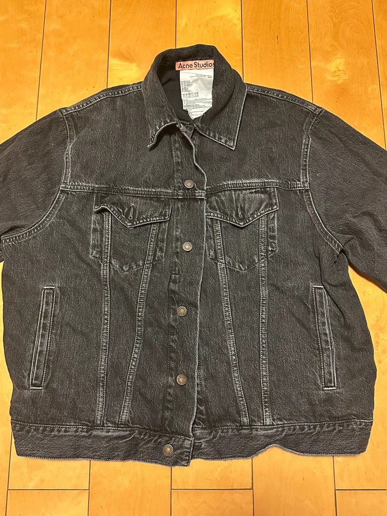 Acne Studios acne studios Washed black denim jacket 2502-Nextarrow Size US M / EU 48-50 / 2 - 1 Thumbnail