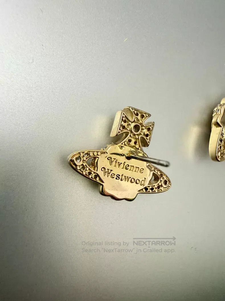 Vivienne Westwood Vivienne Westwood Saturn Earrings Size ONE SIZE - 5 Thumbnail