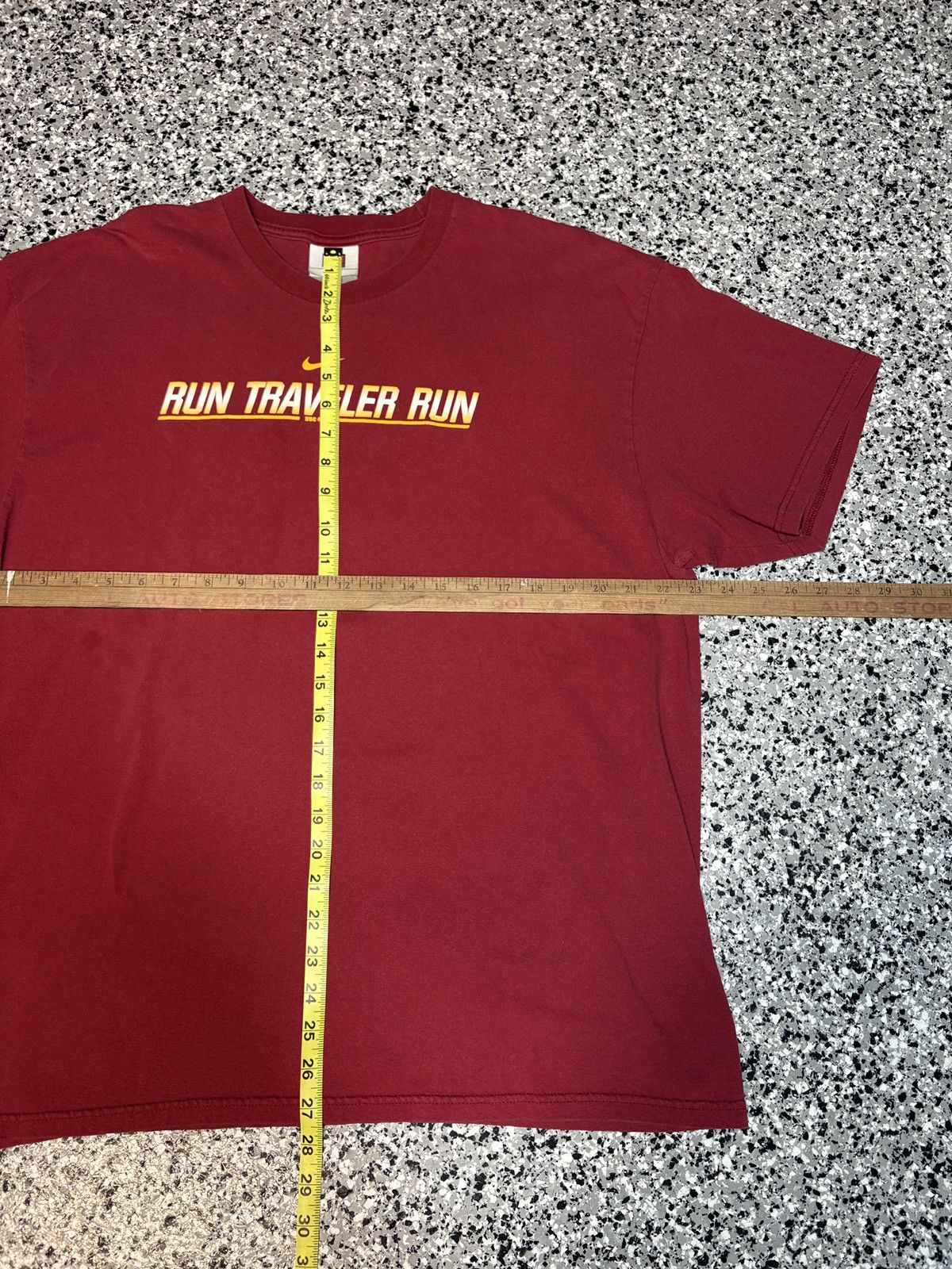 NCAA Vintage 2000s Nike USC Trojans “Run Traveler Run” Sz XL 0537 Size US XL / EU 56 / 4 - 6 Thumbnail