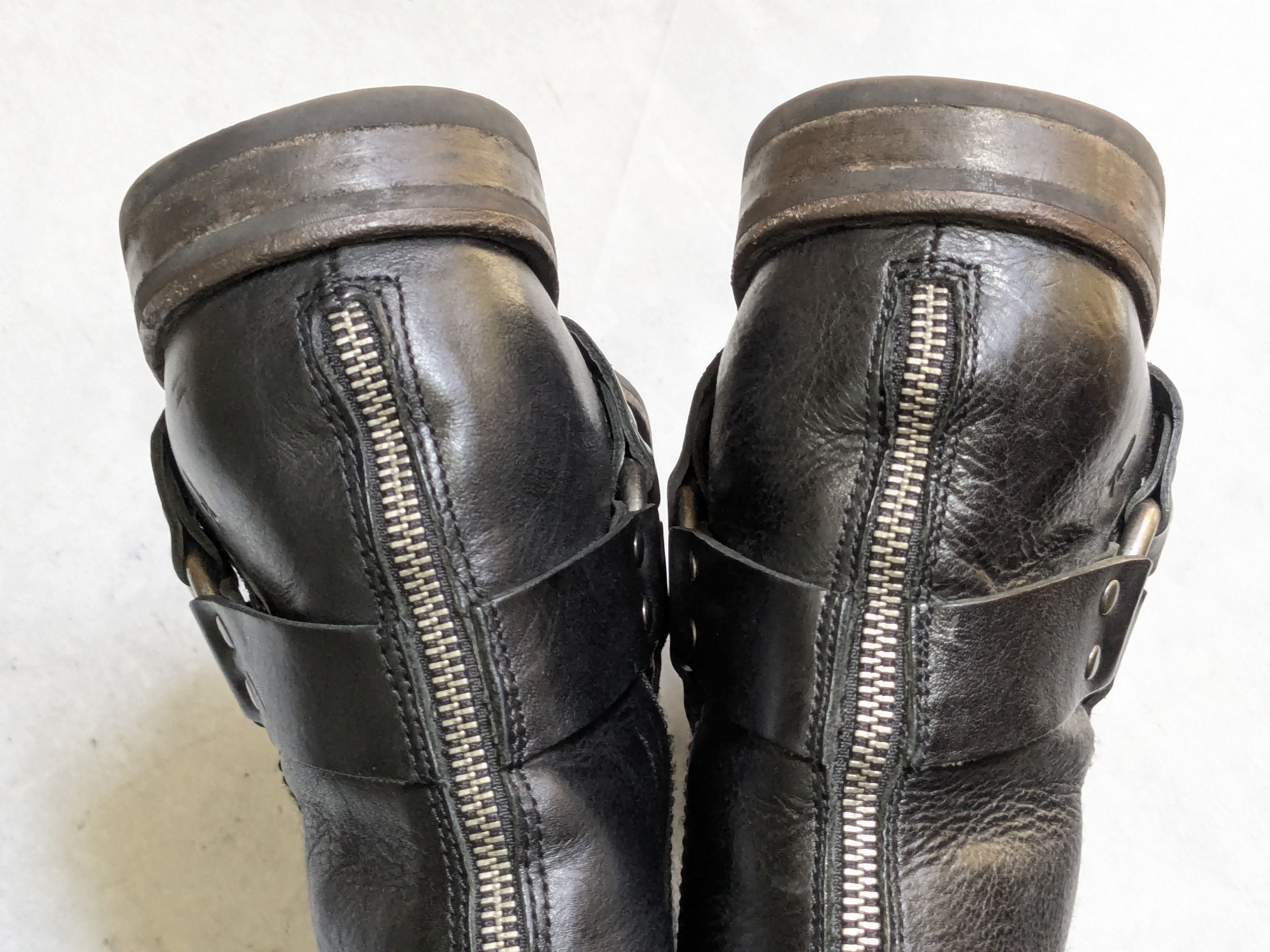 Frye Frye Harness Boots Black Leather 11 Buckle Size US 11 / EU 44 - 16 Thumbnail