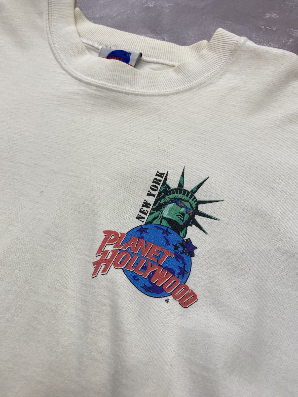 Planet Hollywood Vintage Planet Hollywood New York T-Shirt Size US L / EU 52-54 / 3 - 4 Thumbnail