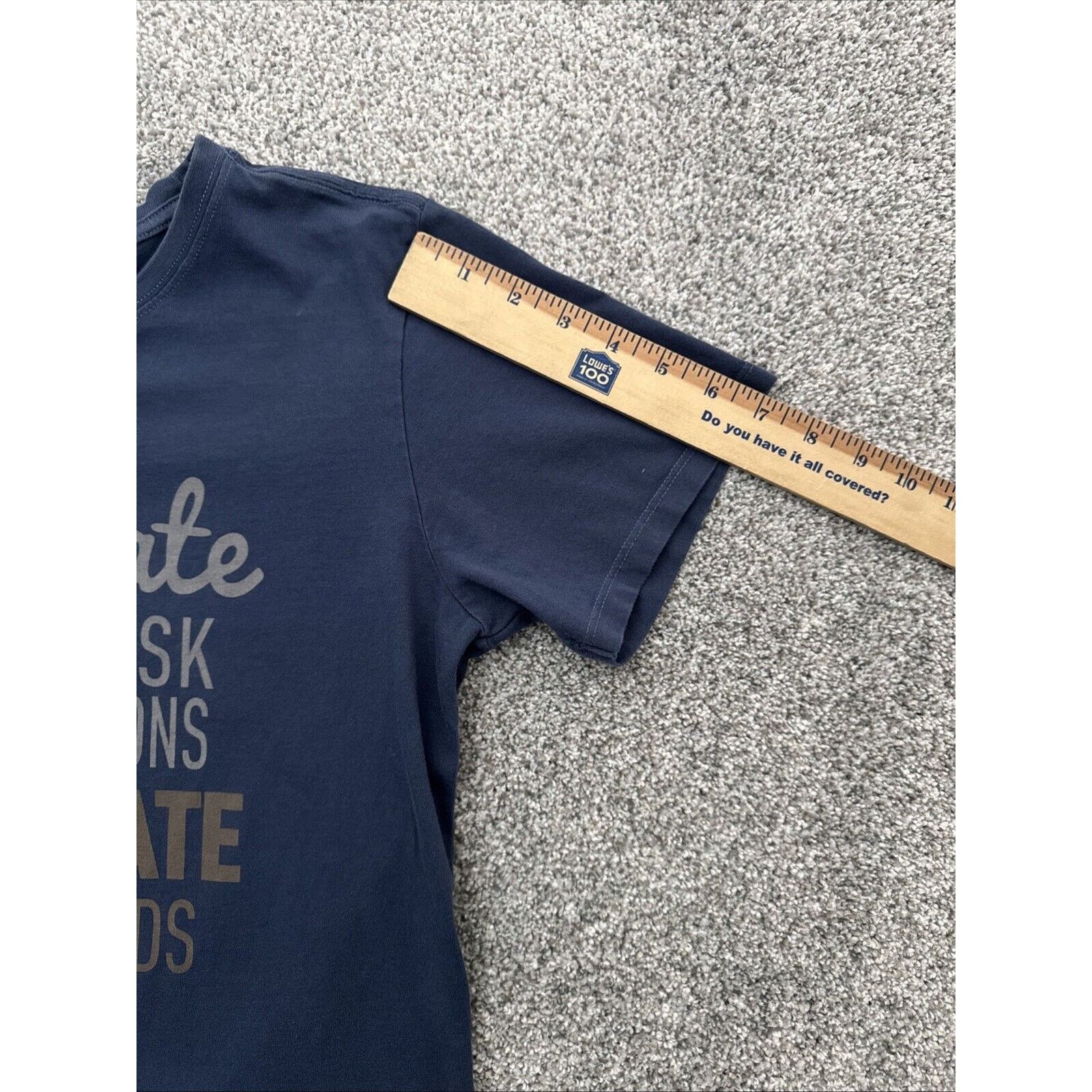Life is Good Life Is Good Shirt Chocolate Doesnt Ask Silly Questions M Size M / US 6-8 / IT 42-44 - 3 Thumbnail