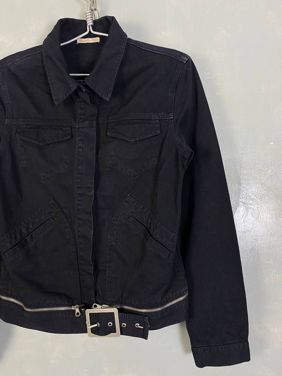Jean Paul Gaultier FW2001 JPG Detachable Belted Trucker Jacket Size M / US 6-8 / IT 42-44 - 4 Thumbnail
