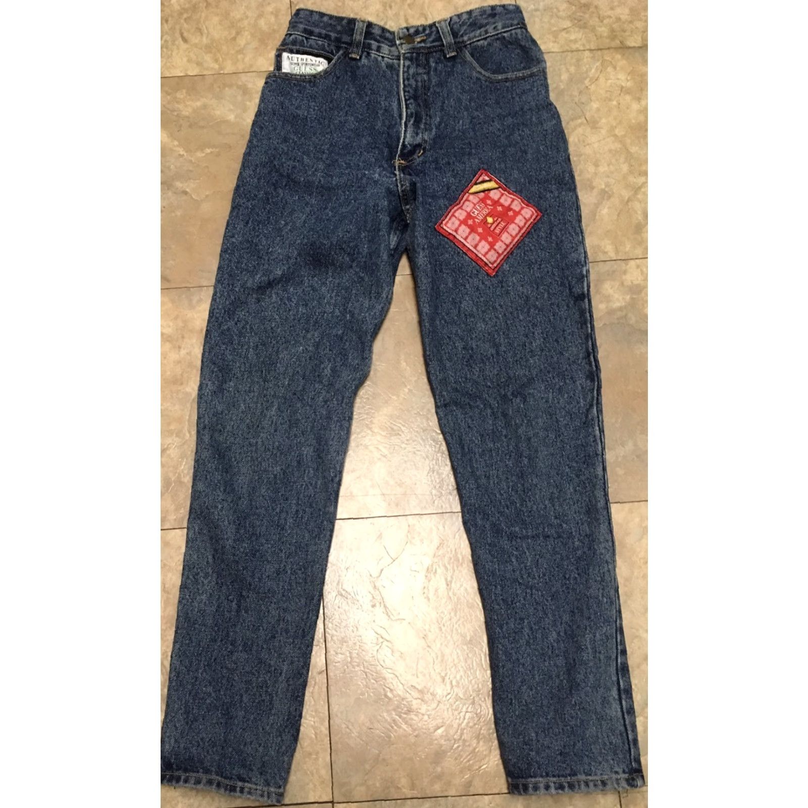 Guess VINTAGE Guess Jeans High Waist Sz 28 25" Waist 80s 1980s Super Sportswear USA Size 28" / US 6 / IT 42 - 4 Thumbnail