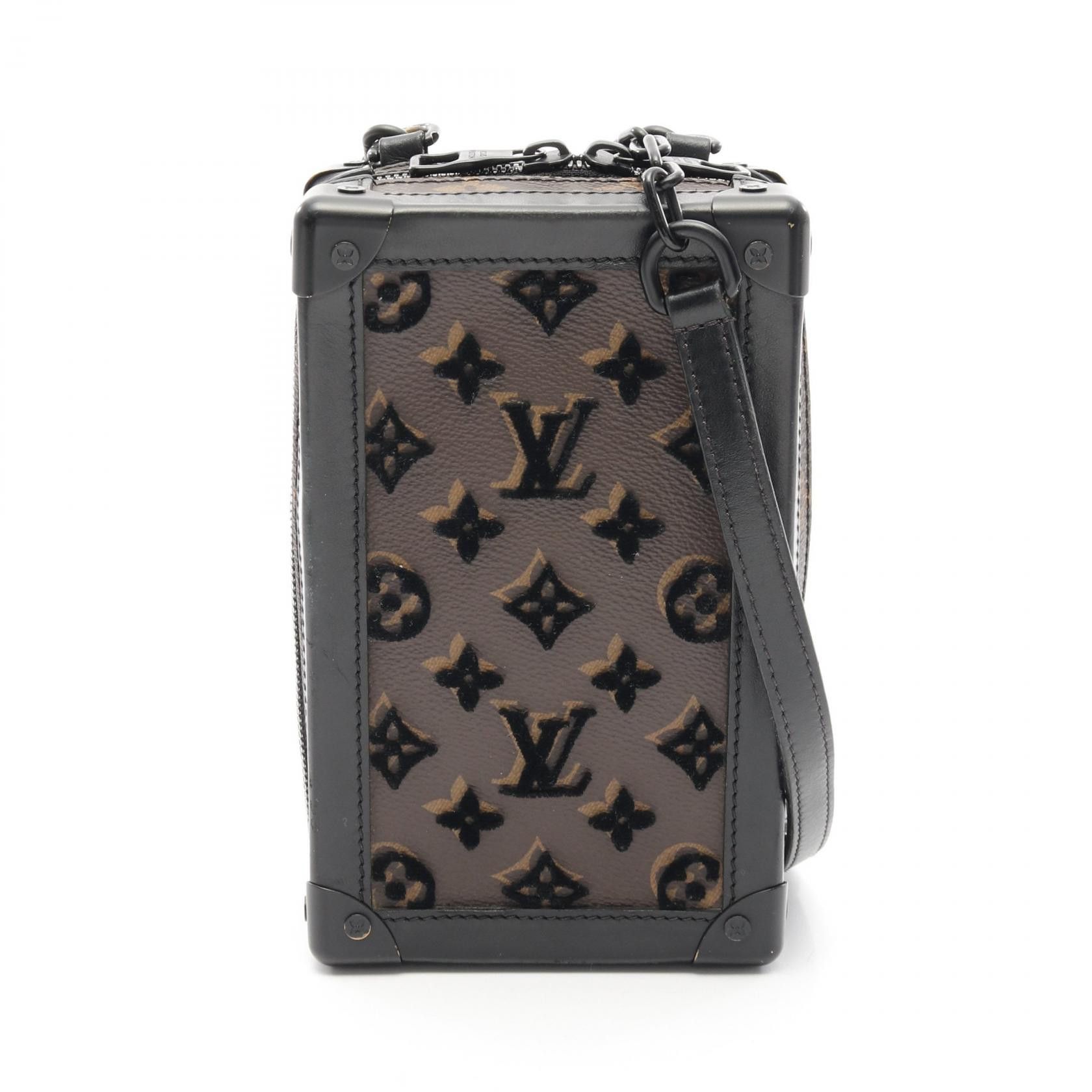 Louis Vuitton Louis Vuitton Soft Trunk Monogram Shoulder Bag Canvas Shoulder Bag M45044 in Brown, Women's