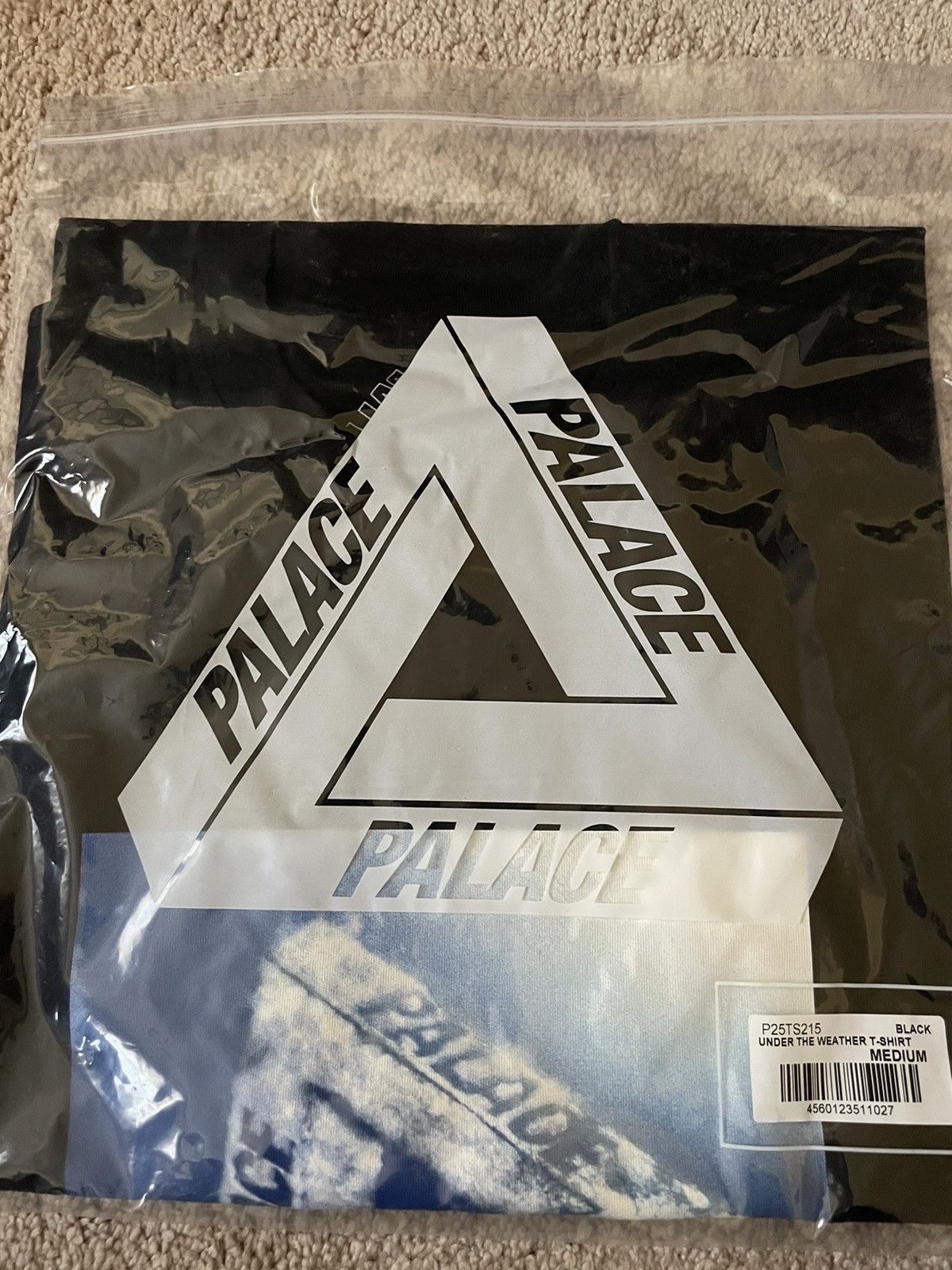 Palace Palace Under The Weather T-Shirt (Black) Size US M / EU 48-50 / 2 - 2 Thumbnail