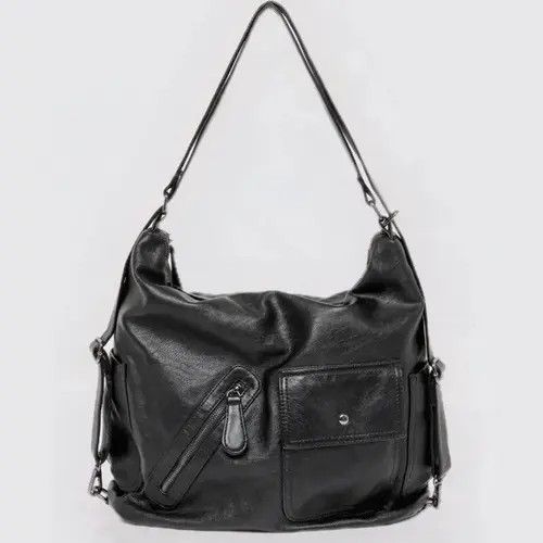 Japanese Brand Black Vintage Women Shoulder Bag Size ONE SIZE - 1 Thumbnail