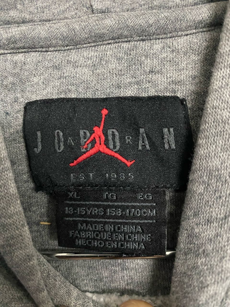 Jordan Brand Jordan Air Hype Logo Embroidery Sweatshirts Hoodie Size US XL / EU 56 / 4 - 7 Thumbnail