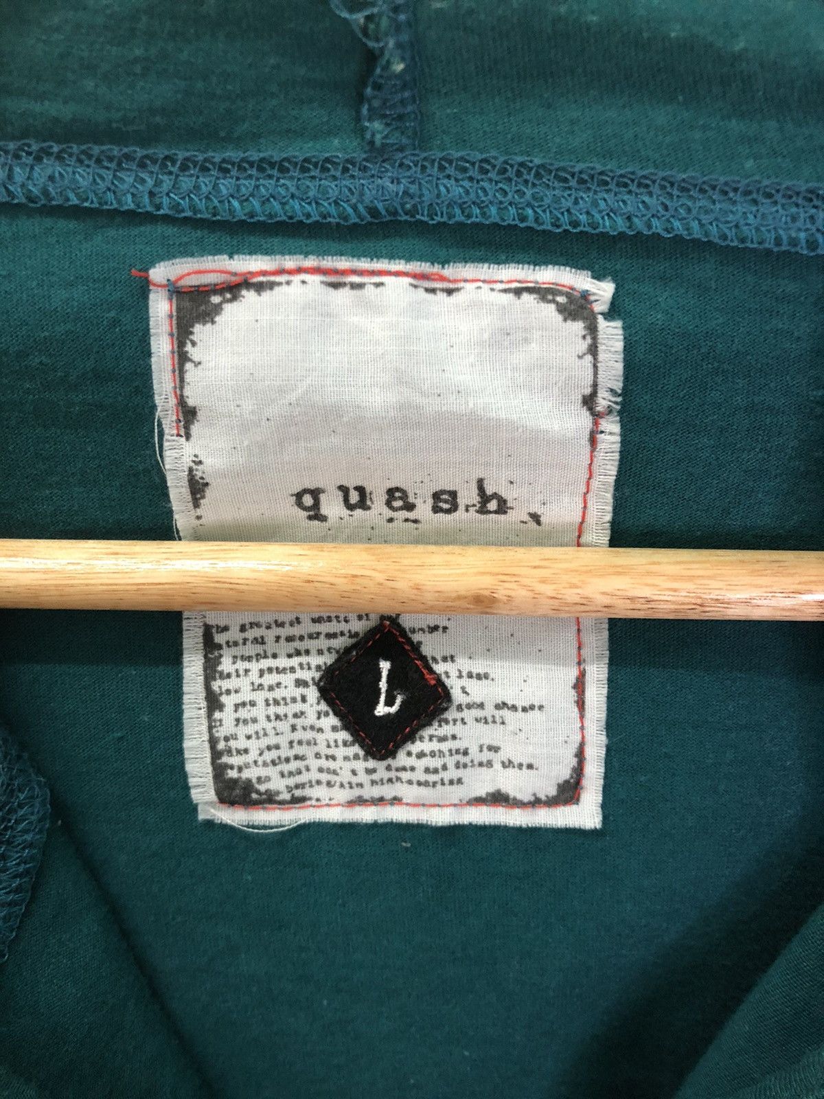 Japanese Brand × Vintage Quash Double Layer Hoodie Zip Up Size US XS / EU 42 / 0 - 11 Thumbnail