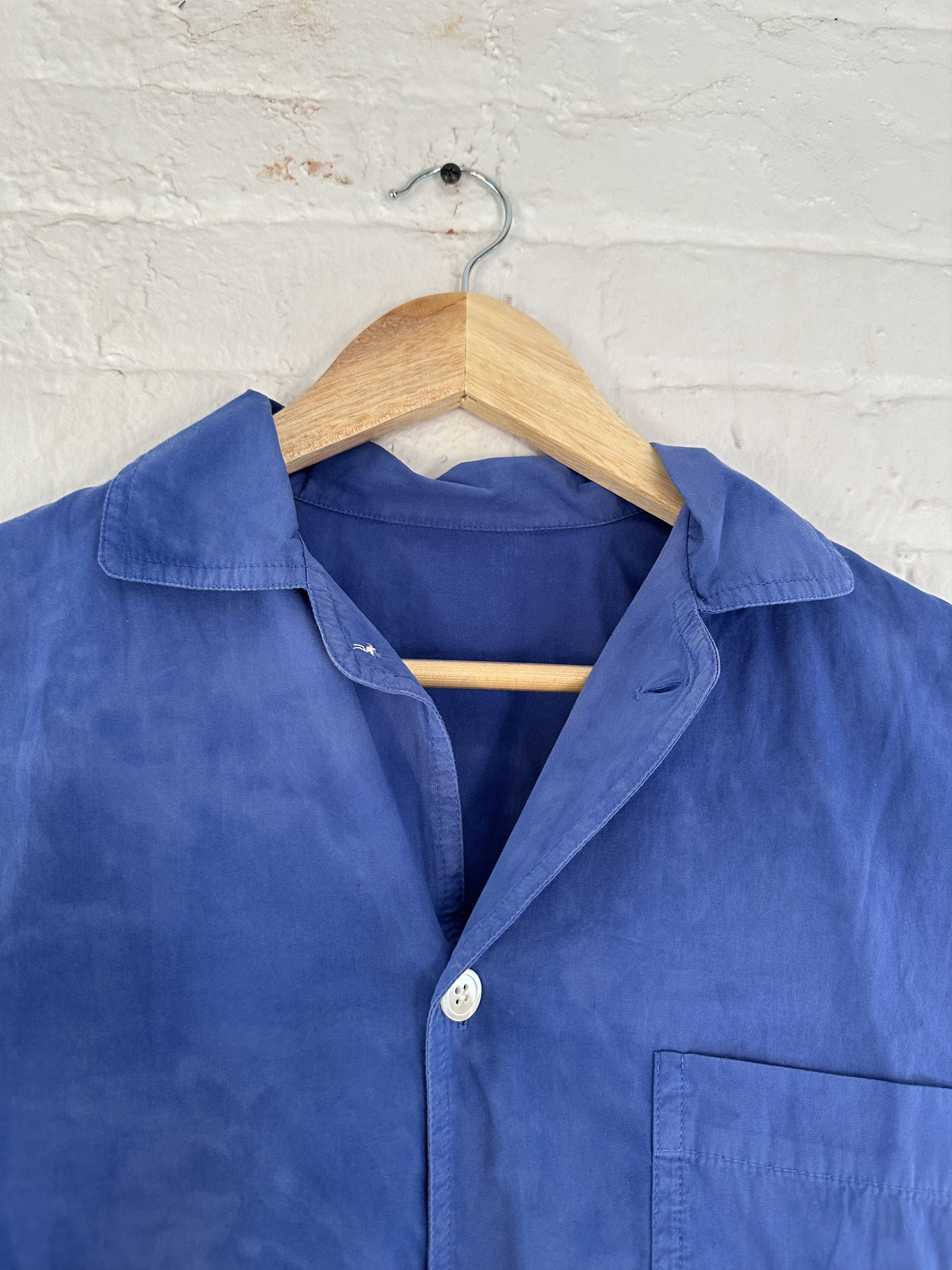 Stussy × Tekla Stussy x Tekla Hand Dyed Short Sleeve Button Up Shirt Size US S / EU 44-46 / 1 - 3 Thumbnail