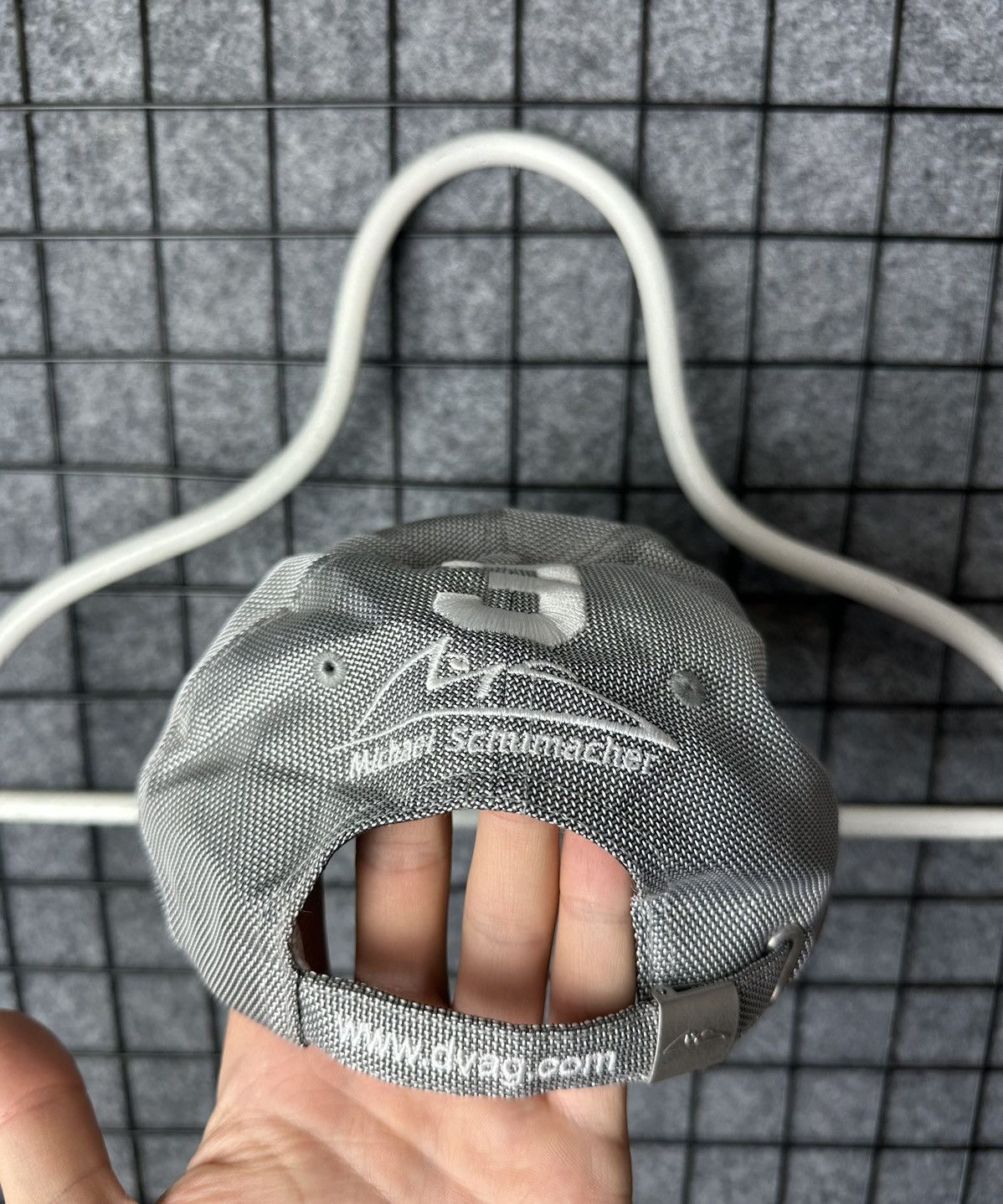 Vintage Michael Schumacher 3 DVAG Logo Racing Cap Size OS Size ONE SIZE - 4 Thumbnail