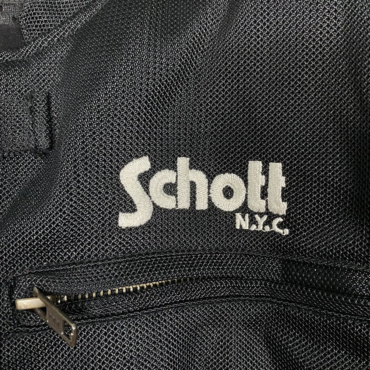 Schott Vintage Biker Motorcycle Jacket Schott NYC Big Logo Size US M / EU 48-50 / 2 - 19 Thumbnail