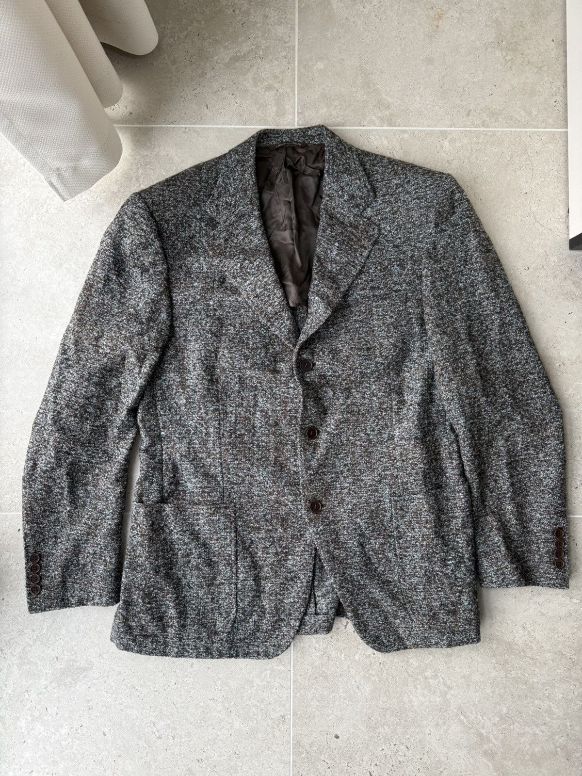 Canali Canali Blazer Wool Linen Jacket Size 50R - 1 Thumbnail