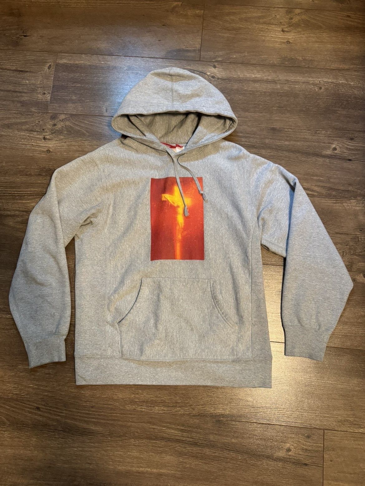 Supreme Supreme Crucifix Hoodie Size US L / EU 52-54 / 3 - 1 Thumbnail