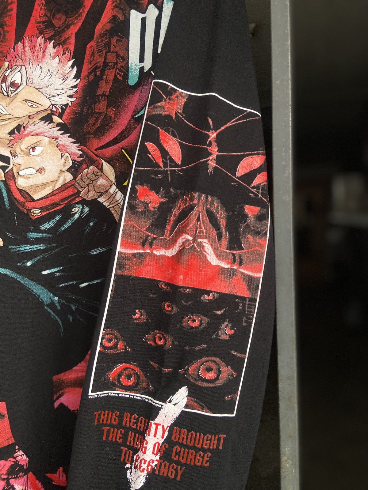 Japanese Brand × Vintage Bootleg Jujutsu Kaisen Sukuna VS Itadori Yuji Size US XL / EU 56 / 4 - 3 Thumbnail