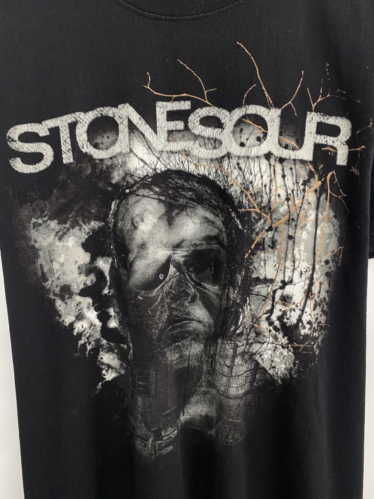 Fruit Of The Loom Vintage Stone Sour Rock Music Tour Band T-Shirt Size US L / EU 52-54 / 3 - 4 Thumbnail