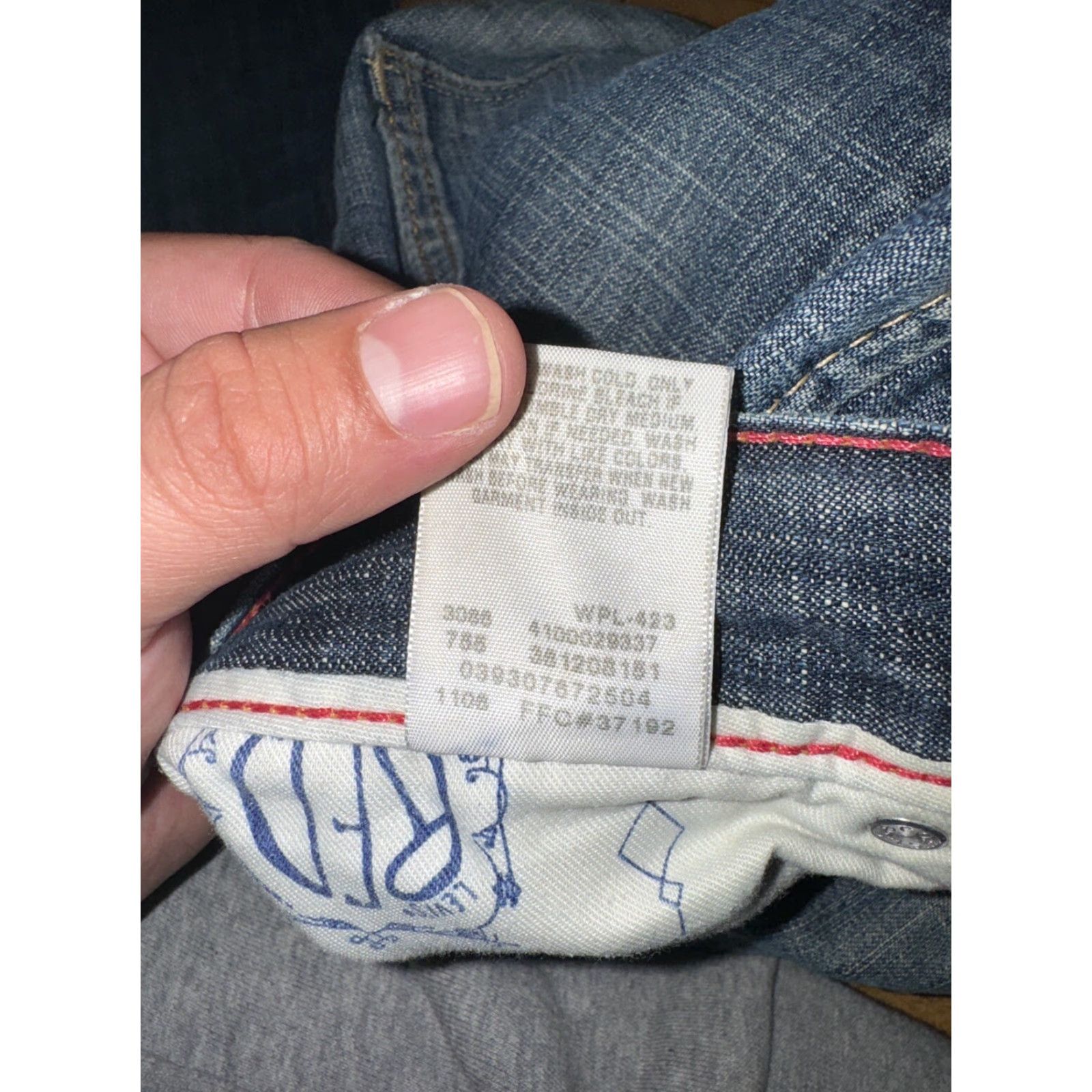 Levi's VINTAGE Levi’s Red Collection Jeans 34x32 Men Denim Red Straight 90s Y2K Size US 34 / EU 50 - 7 Thumbnail