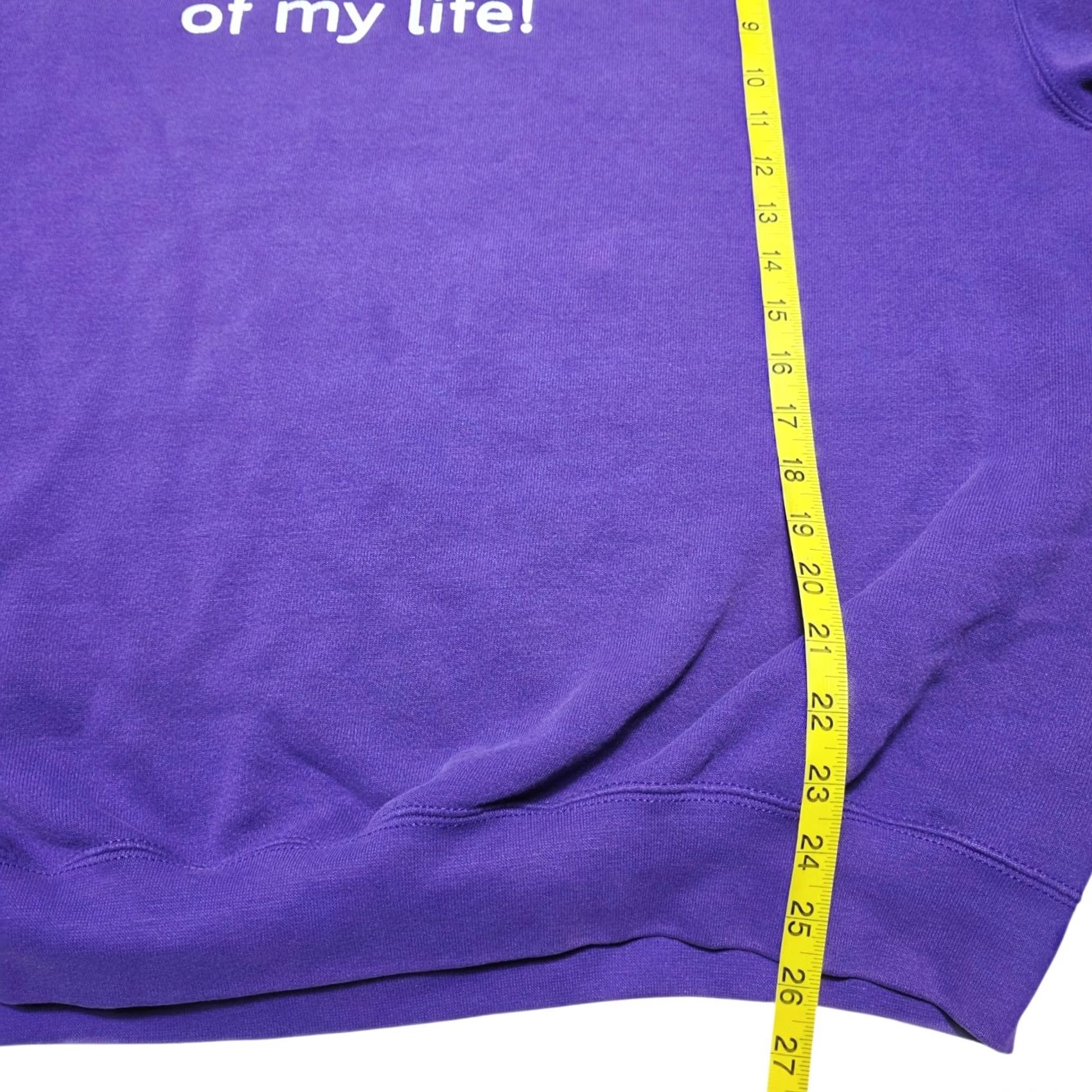 Lee VINTAGE Lee Women's Sweatshirt Heavyweight Cotton Blend USA Purple Size 2XL Regular Pullover Crew Neck Long Sleeve Size XXL / US 16-18 / IT 52-54 - 5 Thumbnail