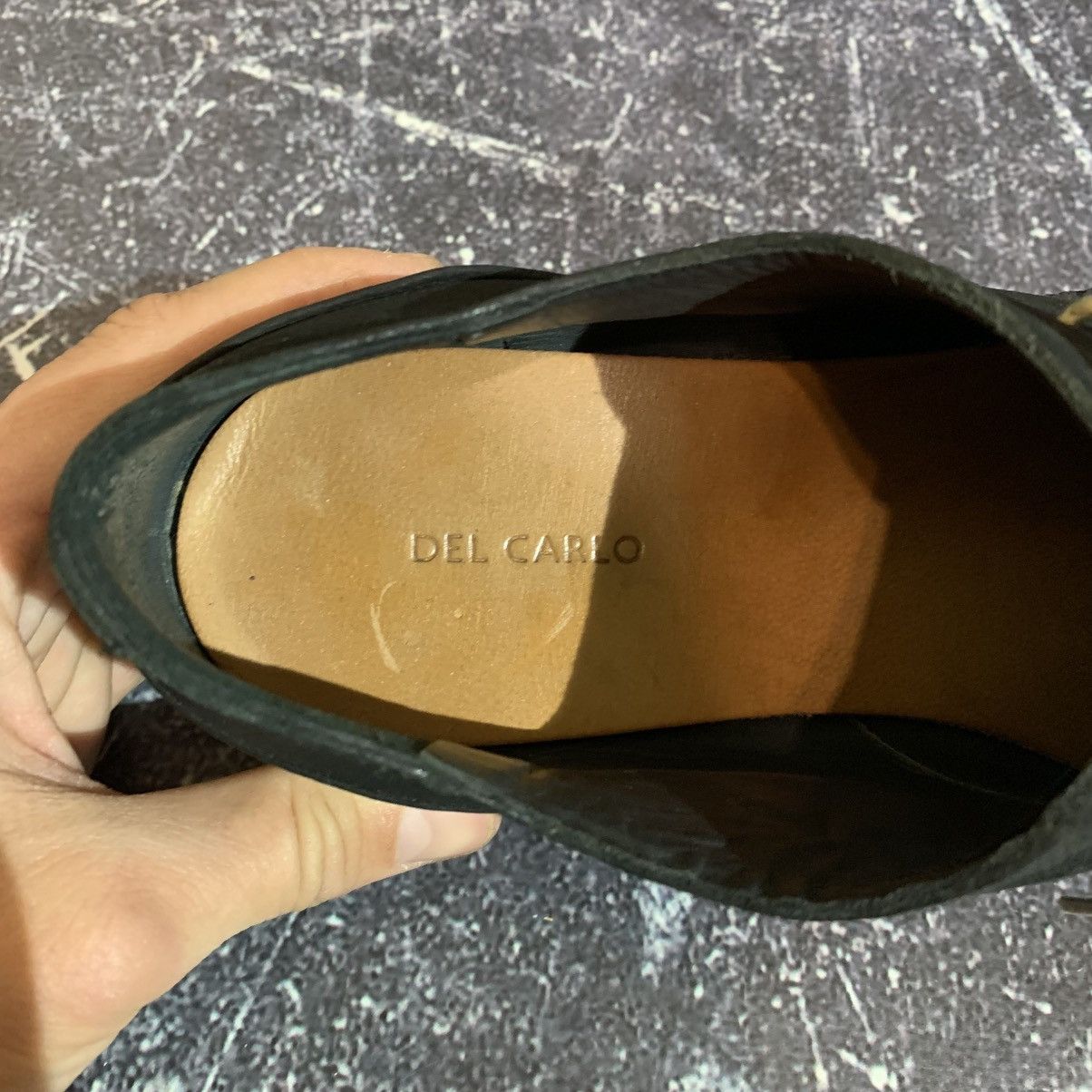 DEL CARLO DEL CARLO - Women’s Nubuck Leather Shoes 39 Rick Owens Style Size US 9 / IT 39 - 10 Thumbnail