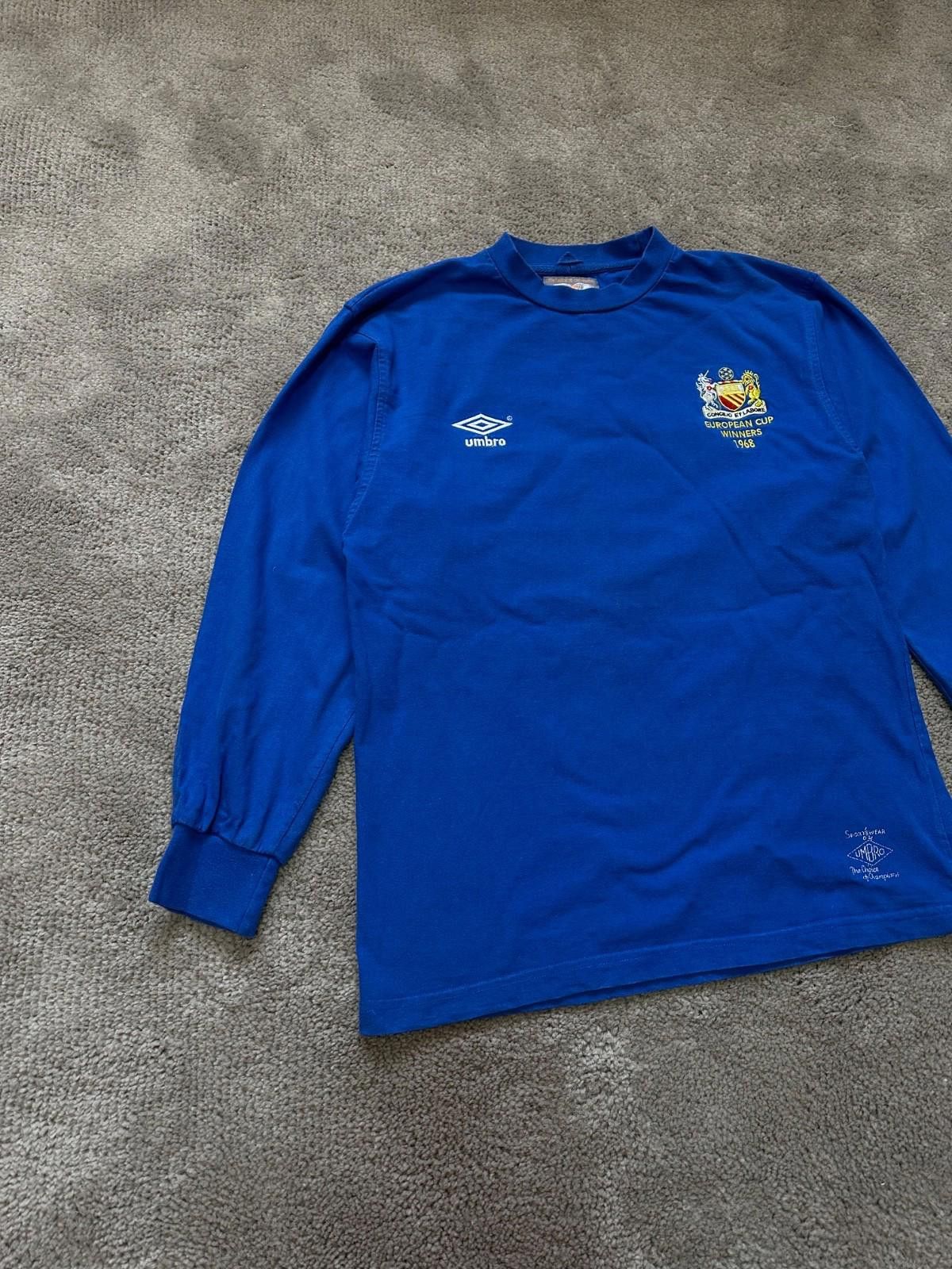Umbro MANCHESTER UNITED VINTAGE UMBRO 1968 REISSUE SHIRT WEMBLEY Size US S / EU 44-46 / 1 - 2 Thumbnail