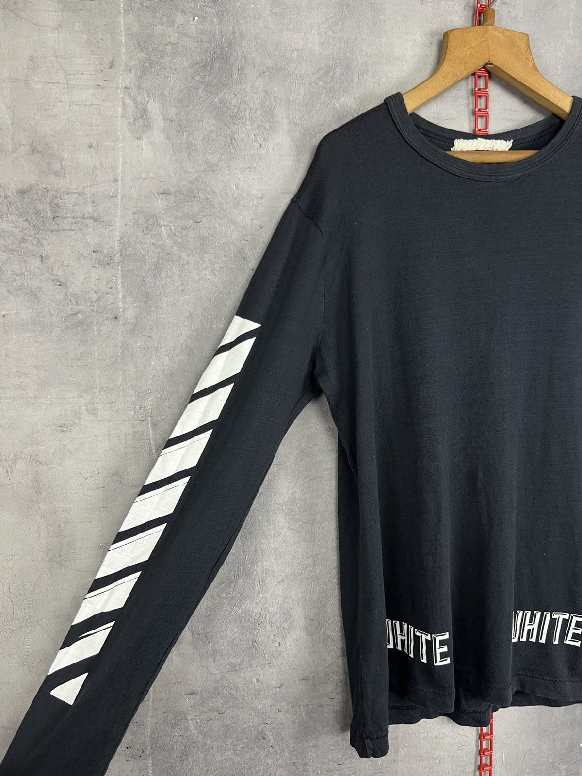 Off-White Off-White c/o Virgil Abloh 3D White Long Sleeve Size M Size US M / EU 48-50 / 2 - 4 Thumbnail