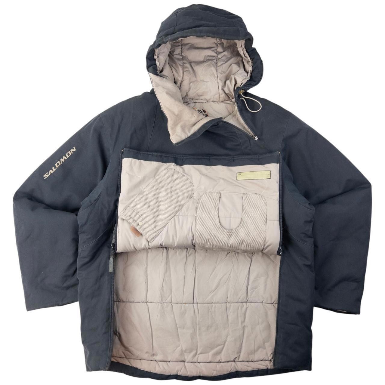 Salomon Vintage Salomon Q Zip Padded Pullover Jacket Size XL Size US XL / EU 56 / 4 - 2 Thumbnail