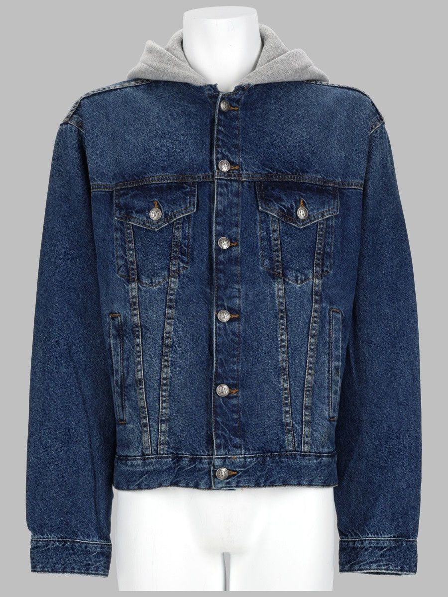 Palm Angels PALM ANGELS GIACCA IN DENIM DI COTONE - BLUE Size US M / EU 48-50 / 2 - 1 Thumbnail