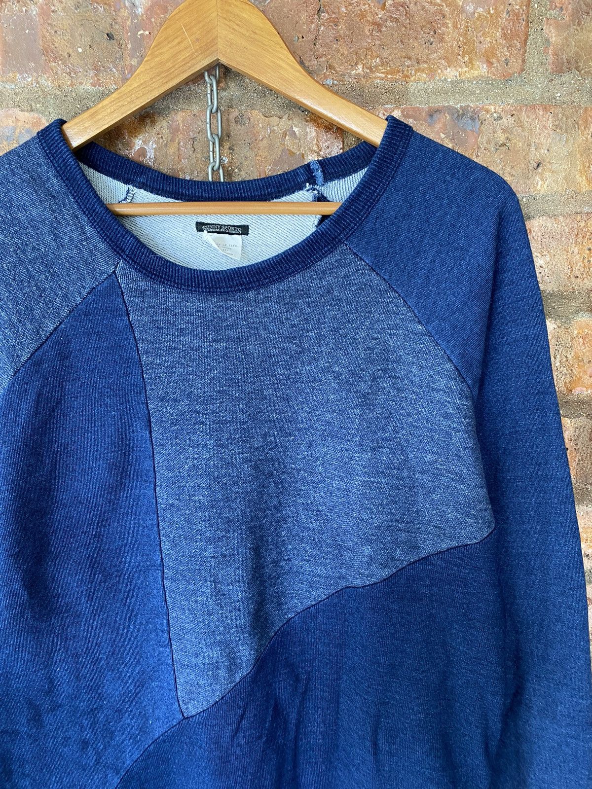 Sunny Sports Vtg Sunny Sport loopwheel patchwork sweatshirt Size US L / EU 52-54 / 3 - 5 Thumbnail