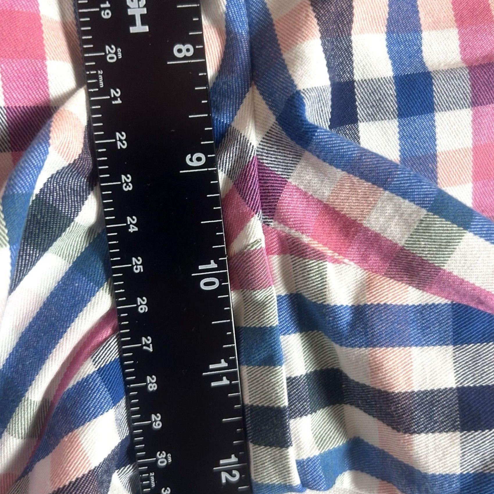 Lands' End Lands' End Plaid Bermuda Shorts Size 6P Mid Rise Petites Casual Stretch Easy Care Shorts Pants Women Mens Girls Sneakers Size 28" / US 6 / IT 42 - 7 Thumbnail
