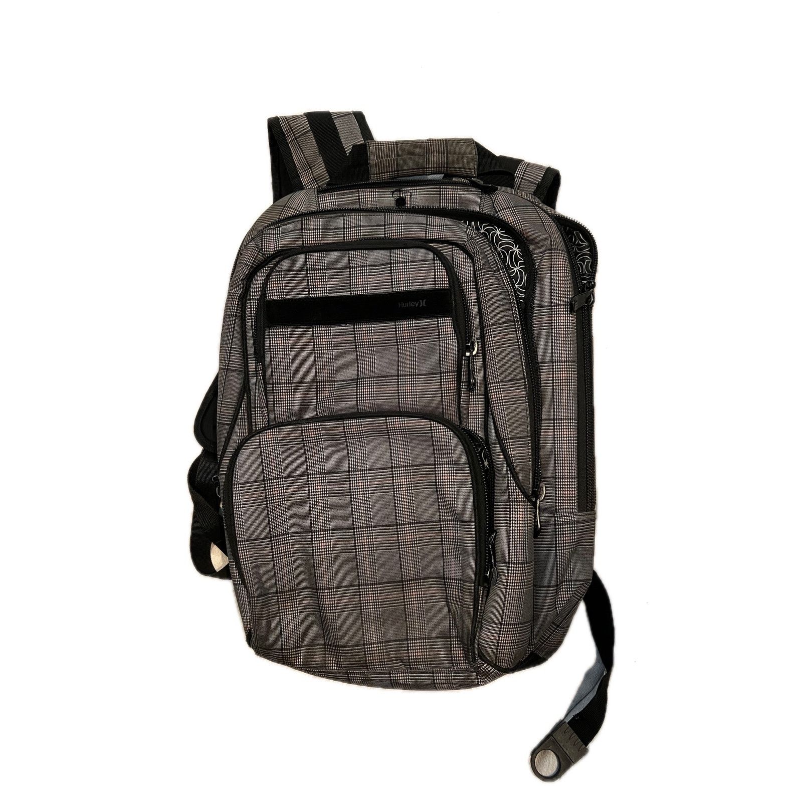 Hurley Hurley Gray Computer Padded Travel Backpack Size 30 - 1 Thumbnail