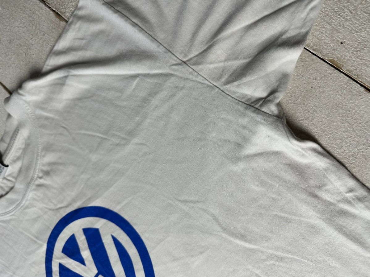Other VNTG🚨 VOLKSWAGEN VW BIG LOGO WHITE MEN T-SHIRT XL Size US XL / EU 56 / 4 - 4 Thumbnail