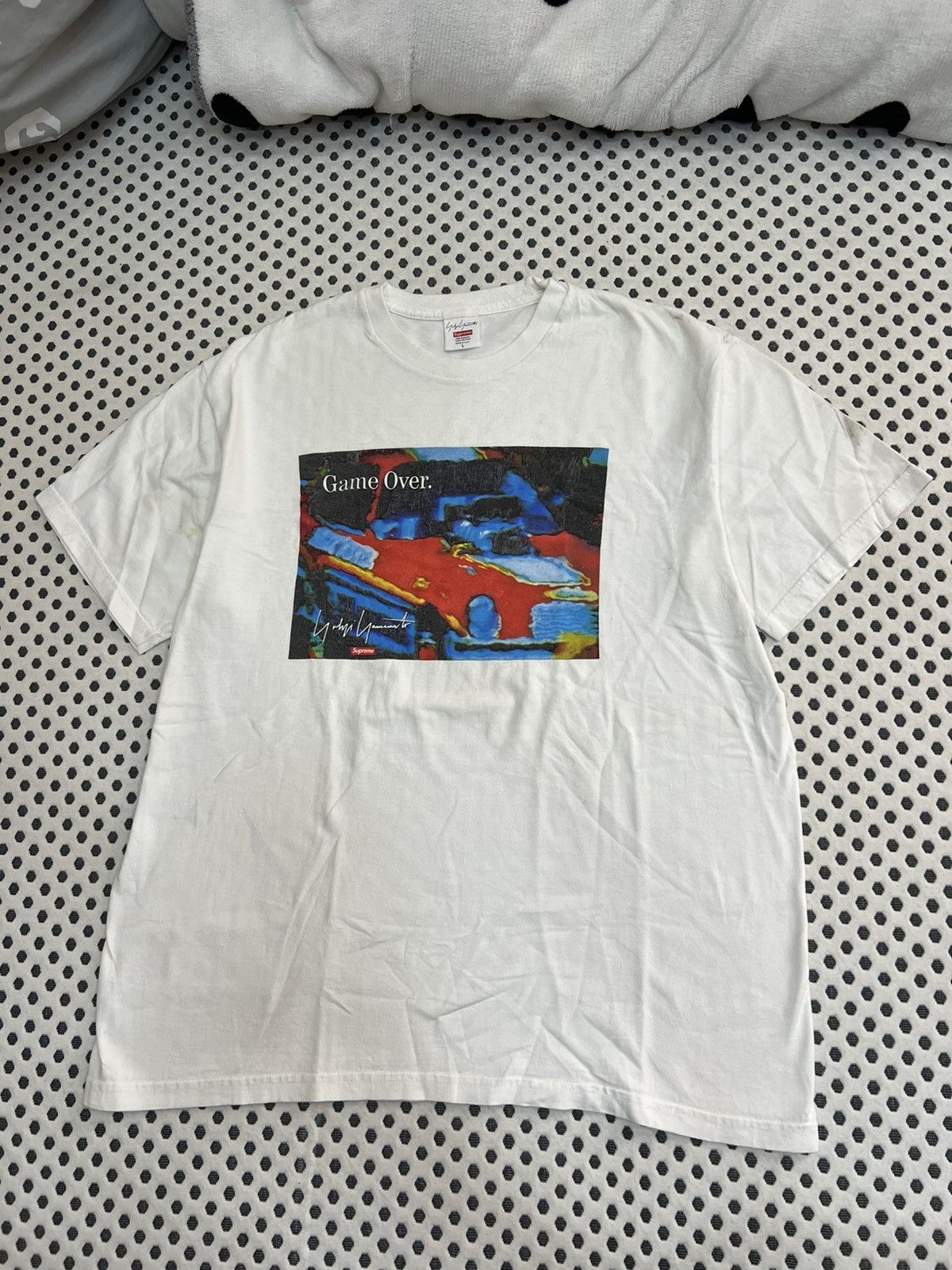 Supreme × Yohji Yamamoto Supreme x Yohji Yamamoto Game Over T-shirt. Size US L / EU 52-54 / 3 - 1 Thumbnail