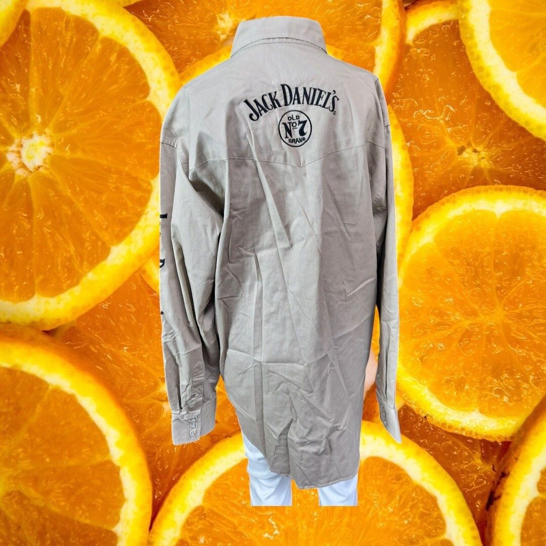 Other Jack Daniels Button Up Shirt Embroidered Logo Long Sleeve Wo Size US L / EU 52-54 / 3 - 3 Thumbnail