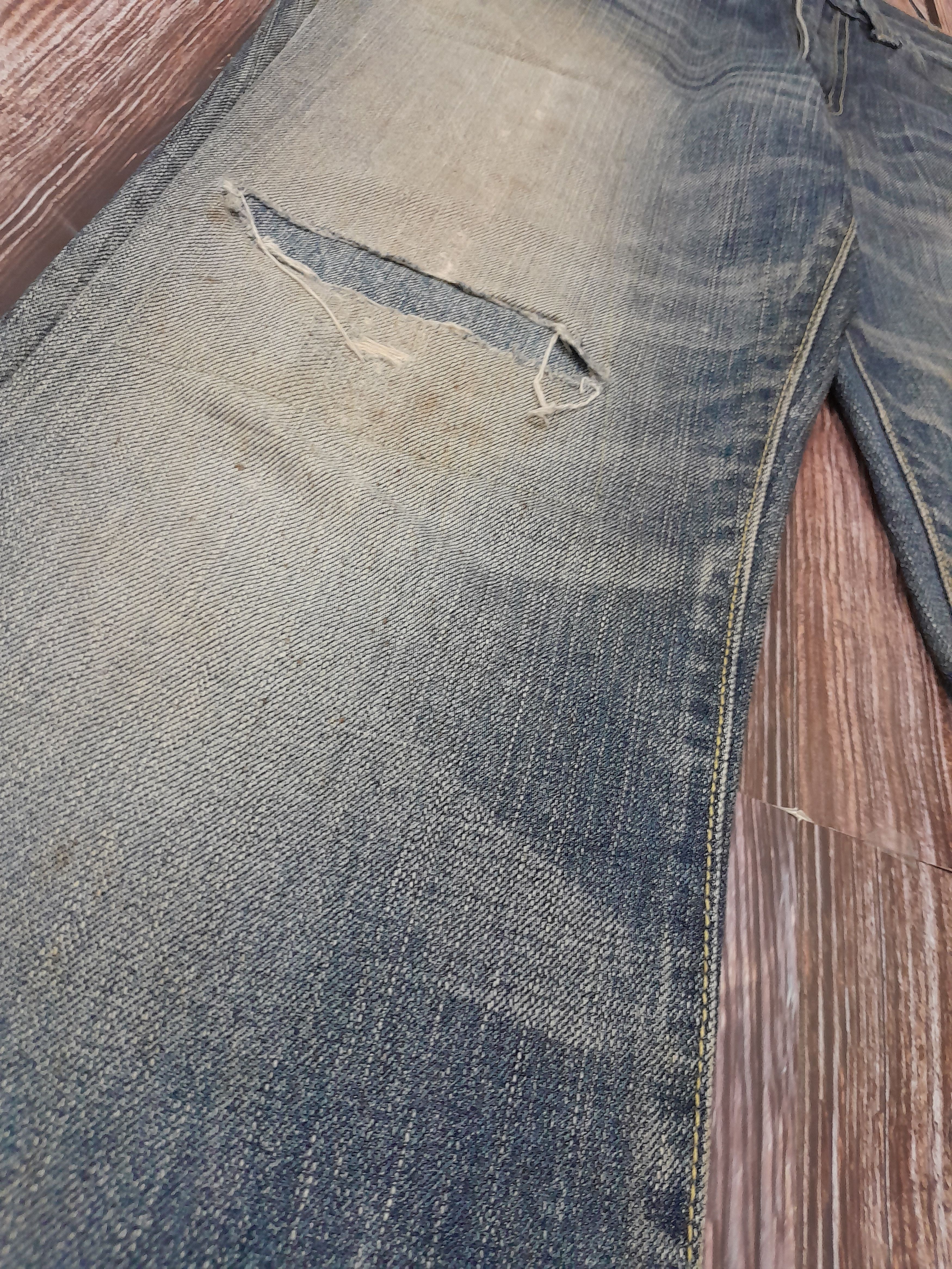Levi's Levis 517 Jeans Bootcut Distressed Vintage Size US 31 - 4 Thumbnail