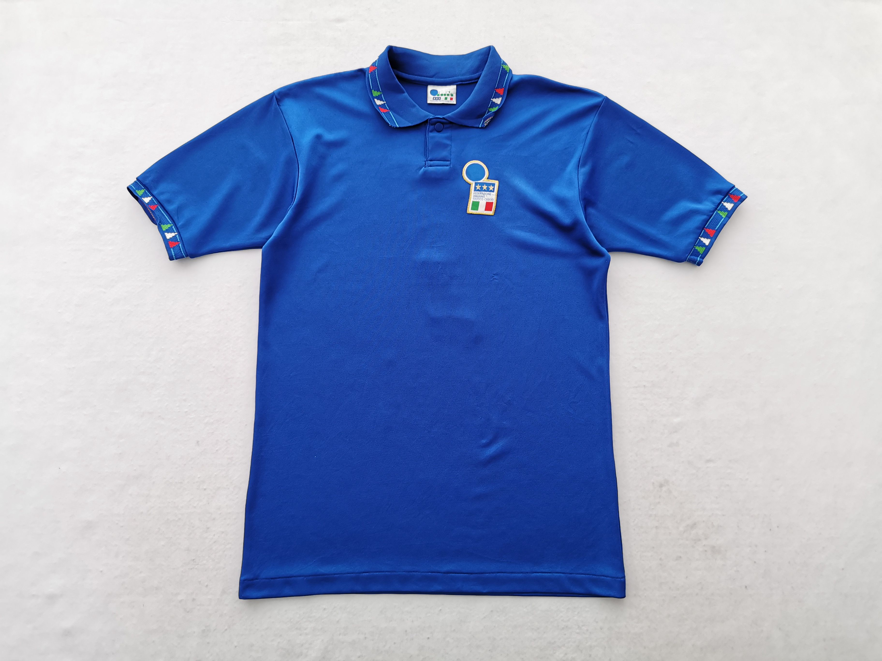Diadora × Vintage Vintage 90s Diadora Italy Home Retro Kit Jersey Size M Size US M / EU 48-50 / 2 - 3 Thumbnail