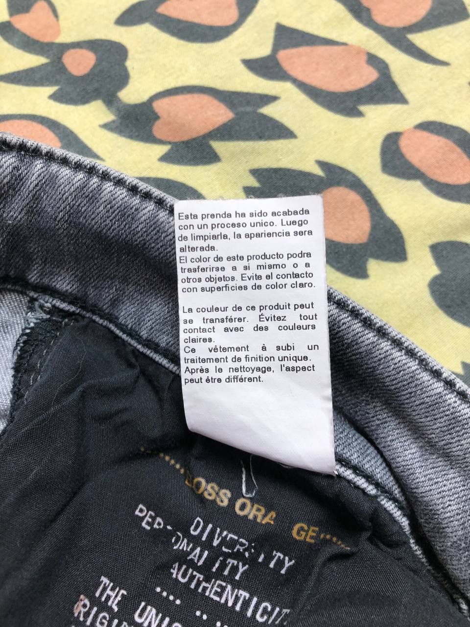 Hugo Boss × Vintage Hugo Boss Orange Regular Fit Cotton Denim Jeans Vintage Size US 32 / EU 48 - 8 Thumbnail
