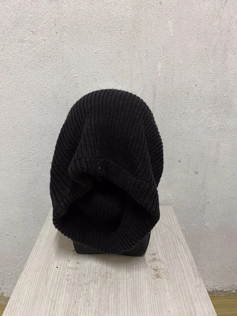 Vintage Punk Japanese Brand Rare Design Big Logo Beanie Hat Size ONE SIZE - 4 Thumbnail