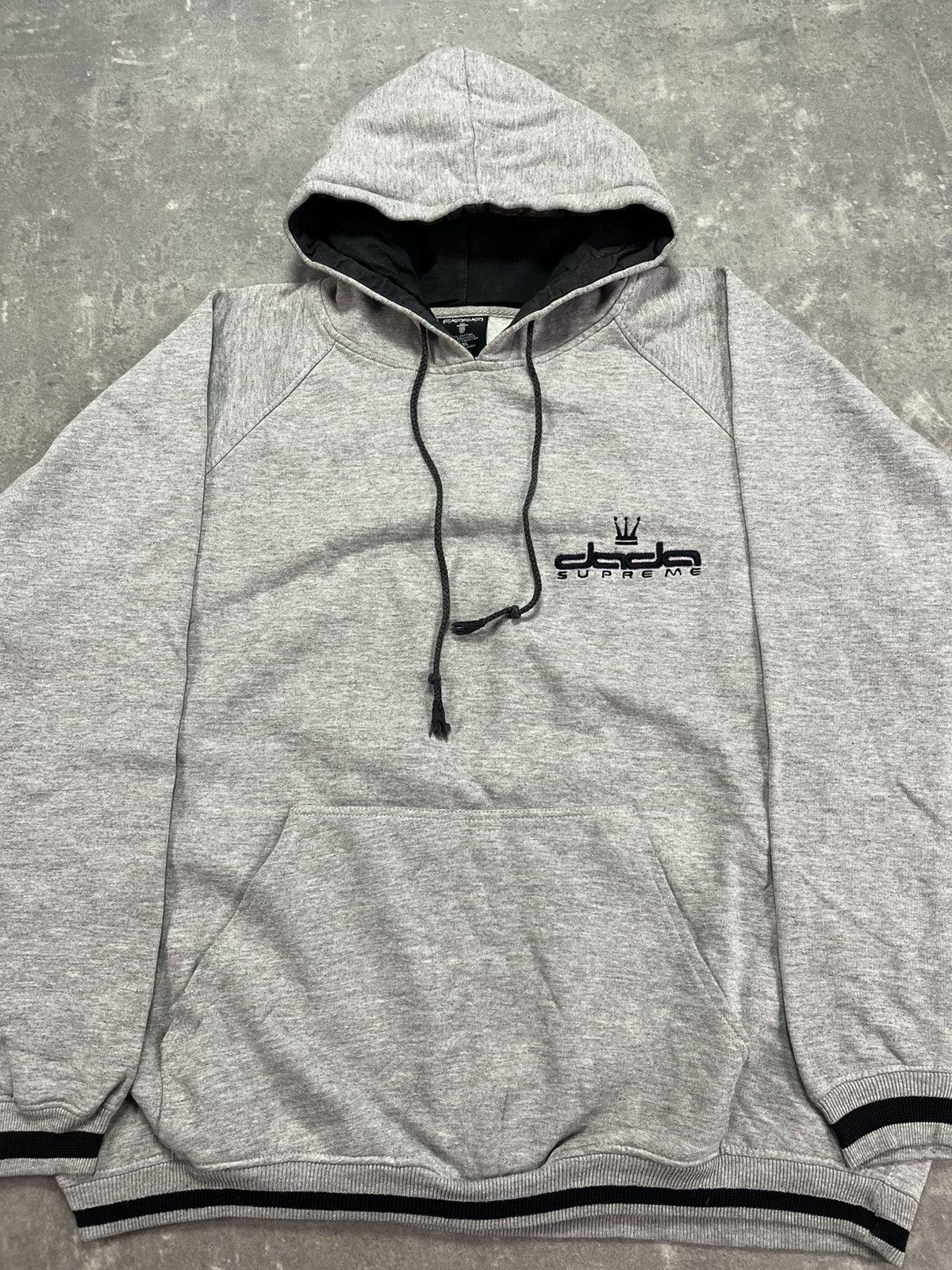 Damani Dada Dada Supreme Small Chest Logo Baggy Hoodie XXL XXXL Size US XXL / EU 58 / 5 - 7 Thumbnail