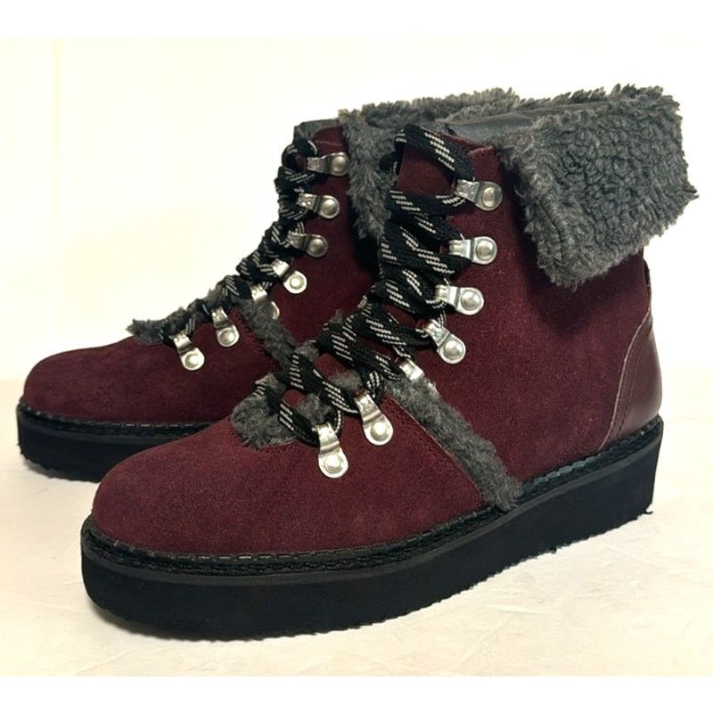 Other VERY VOLATILE Womens Leather Lace Combat Hiking Boots |Sz 9 Size US 9 / IT 39 - 2 Thumbnail