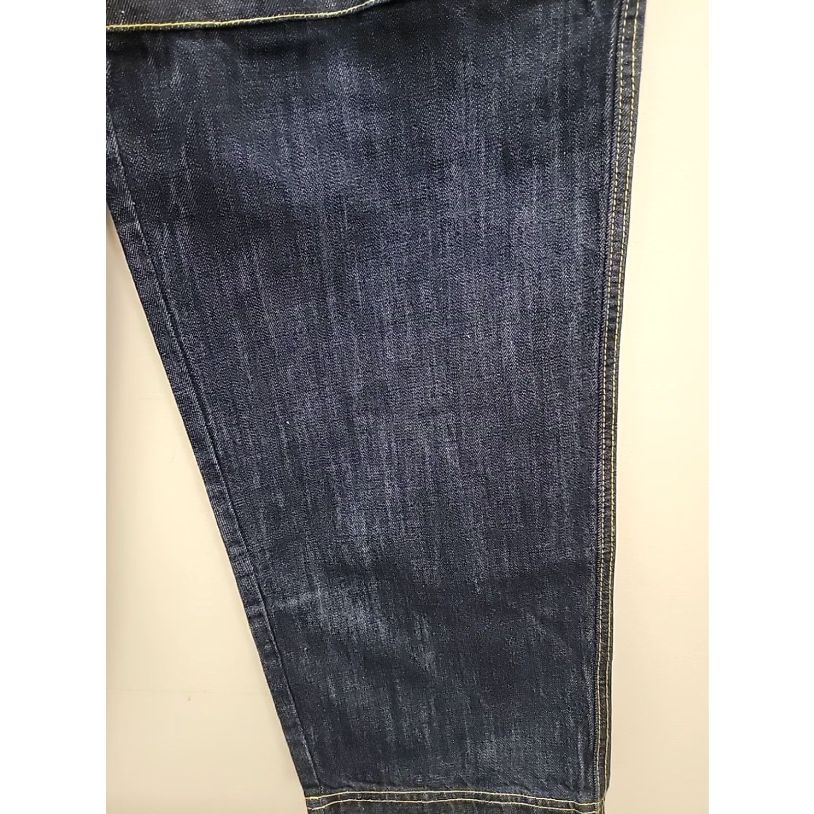 Denime VINTAGE ESCO Dungarees Jeans Mens W34 Heavy Denim Baggy Zip Off Convertible Shirt Size US 34 / EU 50 - 7 Thumbnail