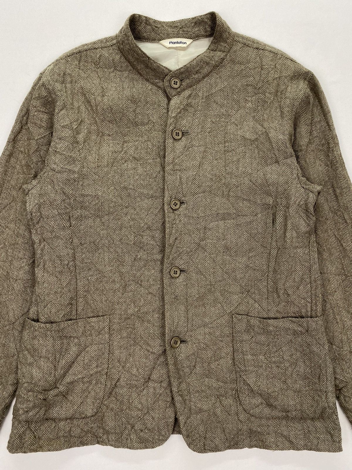 Issey Miyake Plantation Issey Miyake Wrinkle Wool Jacket Size US S / EU 44-46 / 1 - 4 Thumbnail