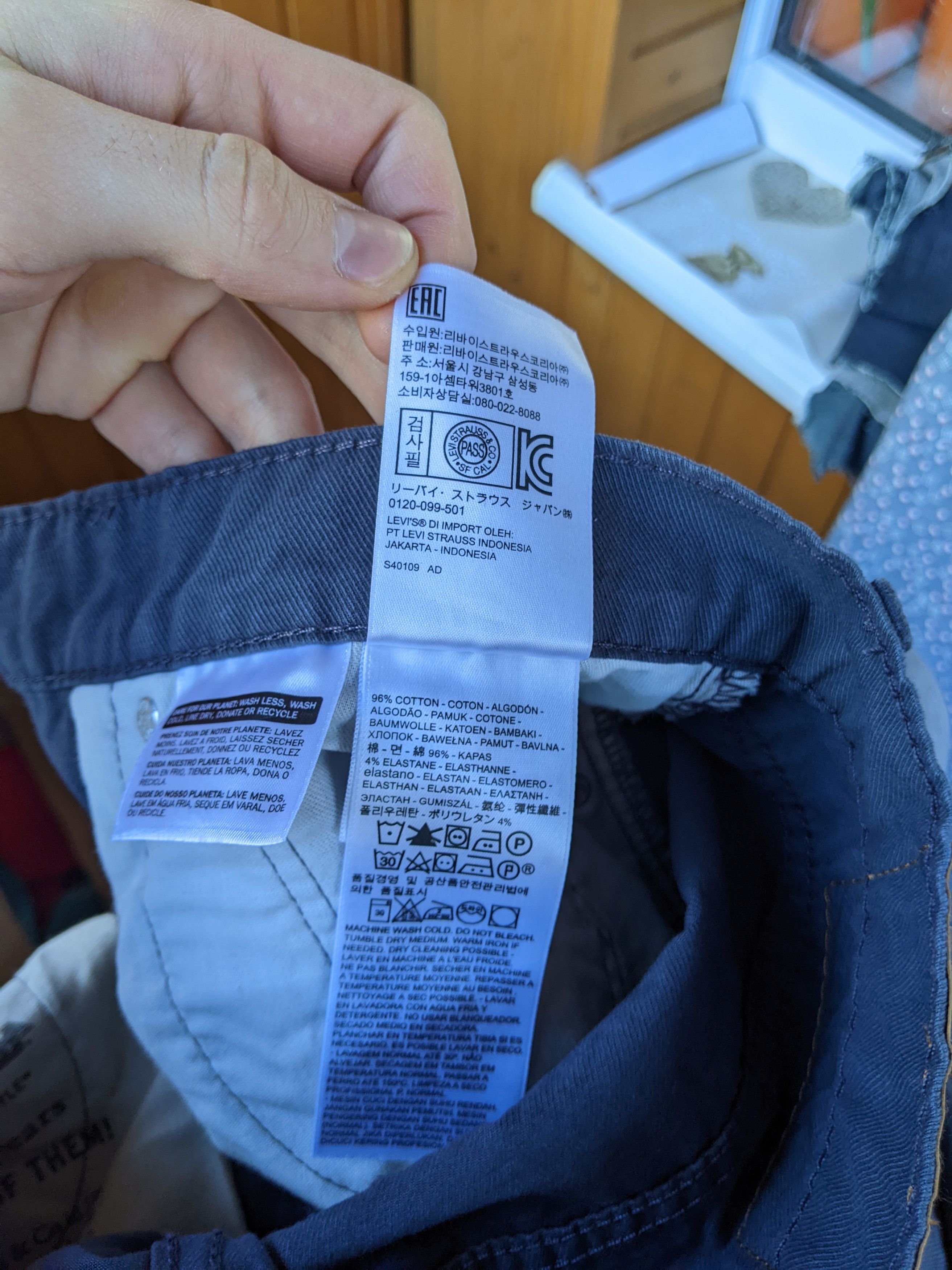 Levi's NEW* Levis 512 Slim Taper Jeans Denim with Tags W32 L32 Size US 34 / EU 50 - 17 Thumbnail