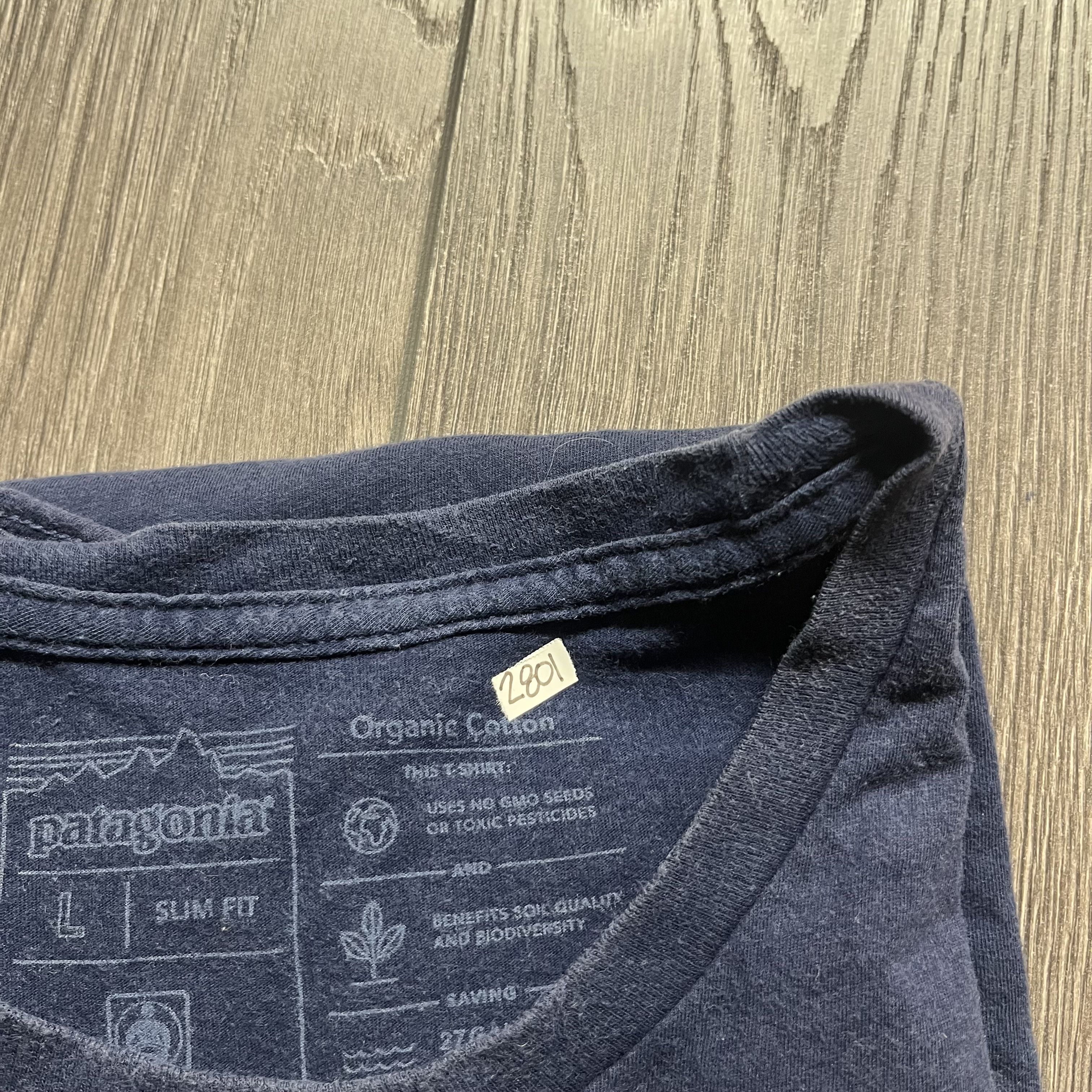 Patagonia Patagonia Hiking Outdoors T Shirt Blue Slim Large Size US L / EU 52-54 / 3 - 8 Thumbnail