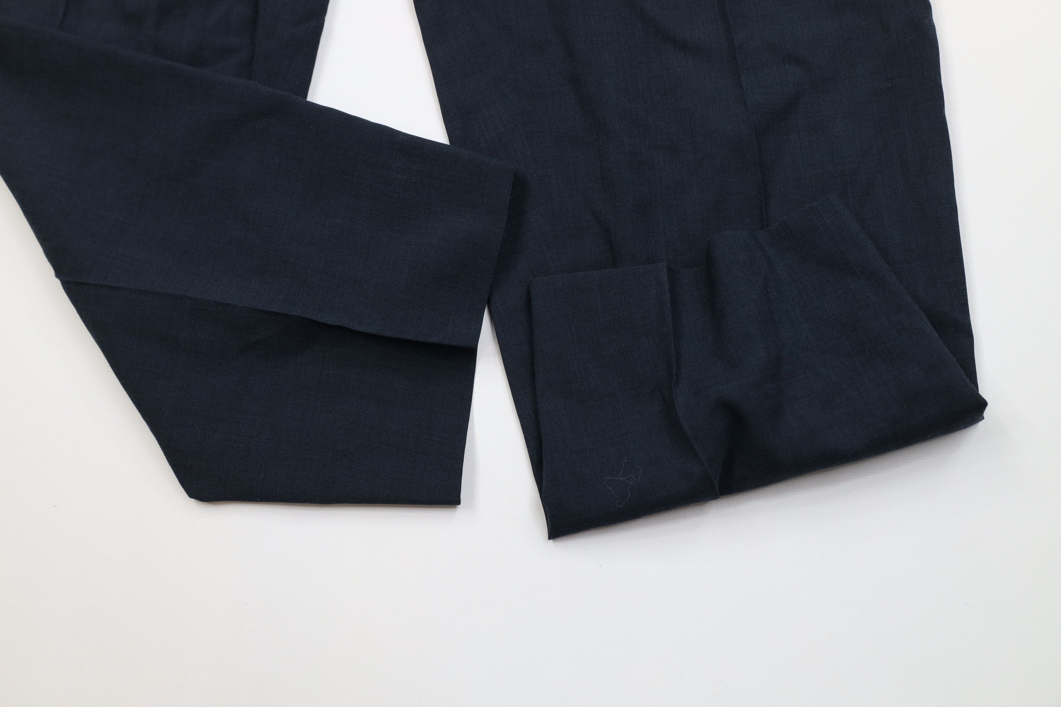 Vintage Vintage 50s Hollywood Regency Knit Chino Pants Blue USA Size US 34 / EU 50 - 6 Thumbnail