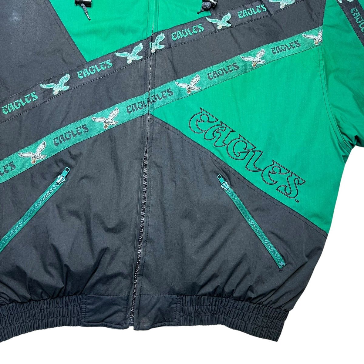 Pro Player Vtg NFL Philadelphia Eagles Pro Player Kelly Green Jacket Size US XXL / EU 58 / 5 - 12 Thumbnail