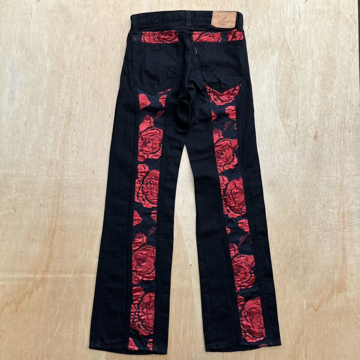 Hysteric Glamour JAPONAIS BLEU SUKAJAN JAPANESE BRAND BLACK DENIM Size US 30 / EU 46 - 1 Thumbnail